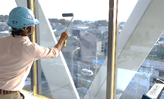 誰でも綺麗に塗れる簡単施工